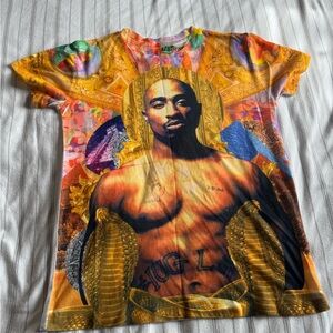 Vibrant Graphic Short Sleeve Tee